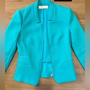 Zara blazer turquoise